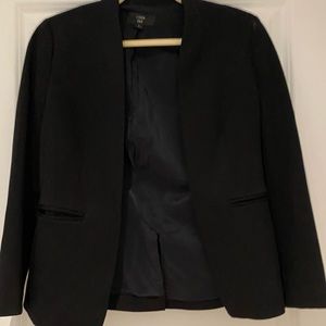 J Crew Black Going Out Blazer